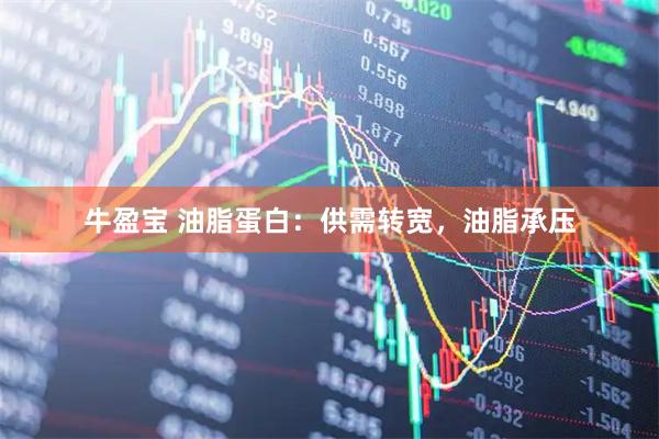 牛盈宝 油脂蛋白：供需转宽，油脂承压