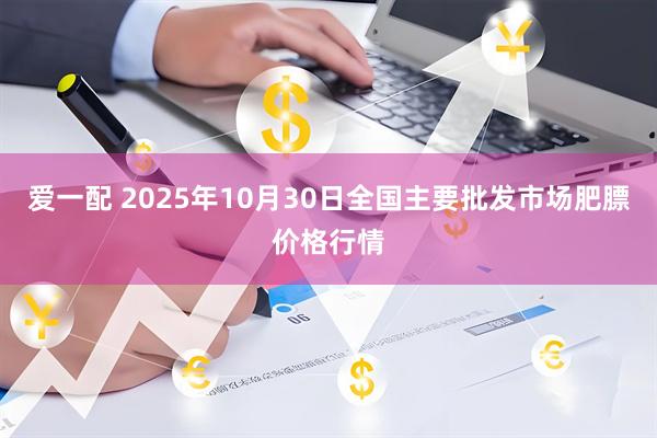 爱一配 2025年10月30日全国主要批发市场肥膘价格行情