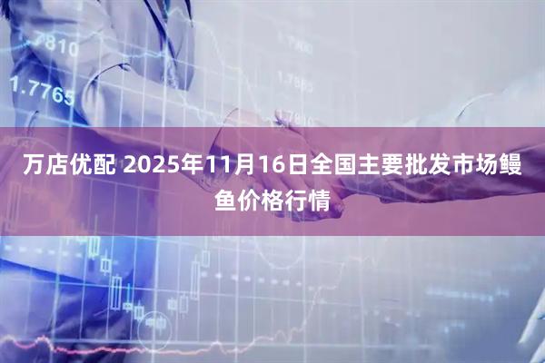万店优配 2025年11月16日全国主要批发市场鳗鱼价格行情